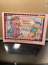 Seasons Of Friendship Vintage Inspirational From The Bible Post Cards picture