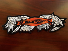 Broken Wings Harley Davidson Motorcycle Patch Vintage Factory HD Hat Vest Shirt picture