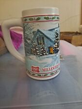 Vintage Miller High Life Collector Series Holiday Christmas Beer Mug Stein picture