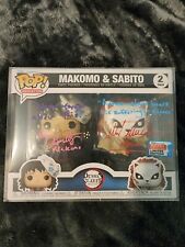 Makomo Sabito 2-pack Demon Slayer, Signed By Ryan Bartley and Max Mittleman, Jsa picture