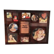 Vintage 1970’s Collage Picture Frame Plastic 9X11.5 Hong Kong picture