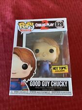 Funko Pop Child's Play 2 Good Guy Chucky #829 Vinyl Figure Hot Topic Exclusive picture