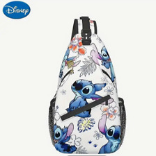 🍍 Lilo and Stitch Large Capacity Shoulder Bag - Crossbody Schoolbag Unisex NEW picture
