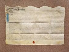 1733 High Sheriff Stafford appointment of under Sheriff Vellum Deed Indenture picture