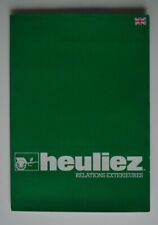 HEULIEZ 1982 Geneva Auto Show Press Information brochure - English R5 Turbo picture