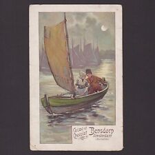 Advertising card, Choclate and cacao Bensdorp, Posted picture
