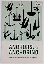 1967 Anchors and Anchoring Boating 5th Edition Vtg Booklet RD Ogg Portland Maine picture