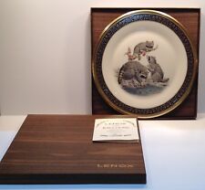 Lenox WOODLAND WILDLIFE RACCOON PLATE 1973 Limited Edition picture