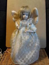 White Angel  Tree Topper  Vintage picture