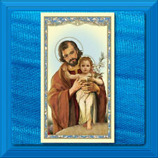 Catholic Holy Card MEMORARE to St. Joseph SAINT Joseph picture