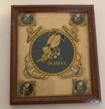 The Fighting Seabees  WWII FRAMED DECAL PHOTO picture