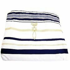 New Covenant Prayer Shawl, English / Hebrew & Bag 72 X 22 (Israel) Holy Land picture