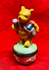 VTG Disney Winnie The Pooh Back to School Trinket Box Midwest Cannon Falls picture
