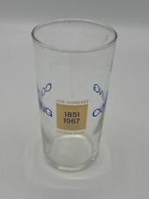 MCM 1967 Pyrex Corning Glass Works 116th Anniv Tumbler Cocktail Glass picture