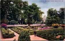 Washington Garden Mount MT Vernon VA Virgina Antique Postcard DB UNP Unused picture