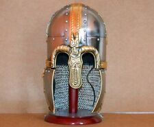 Sca Armor, Coppergate Helmet, Medieval Helmet, Nordic Larp costume, Viking Helm picture