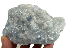 Blue Calcite Crystal Specimen Mexico 368 grams picture