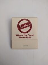 Vintage Matches From Bentleys Santa Monica California Good Condition picture