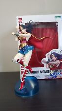 DC Comics Bishoujo Statue Armored Wonder Woman Kotobukiya 1ST Edition 2014 picture