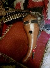 **AWESOME NATIVE AMERICAN  TRIBAL GOURD MASK ART LARGE  VERY COOL* picture