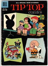 TIP TOP COMICS # 219 (DELL) (1960) early PEANUTS  - CHARLIE BROWN - SNOOPY picture