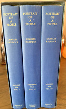 3 VOL SET Portrait of a People by Charles Raddock w/ Slipcase 1965 Judaica Press picture