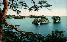Vtg Sendai Japan Typical Scenery in Matsushima Scenic View Postcard picture