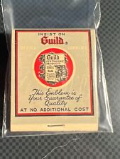 VINTAGE MATCHBOOK - SMITH'S GUILD STATIONARY - WILLAMSPORT, PA - UNSTRUCK picture