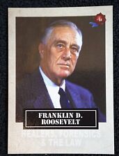 2020 Historic Autographs CHAOS Franklin D. Roosevelt #95 Healers, Forensics, Law picture