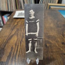 Antique RPPC Columbia University Athlete Partial Postcard Victorian picture