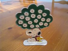 Vintage 1965 Snoopy & Woodstock Earring Tree Metal Enameled picture