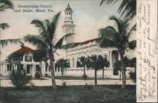 1906 Miami,FL Presbyterian Church and Manse Miami-Dade County Florida Postcard picture