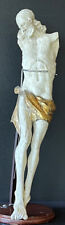 WONDERFUL EARLY 19TH CENTURY ITALIAN CARVED WOOD CORPUS CHRIST picture