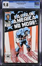 CAPTAIN AMERICA #332 1987 MARVEL CGC 9.8 STEVE ROGERS RESIGNS WHITE PAGES picture