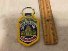 Trump patch political police collection new key chain election 2024 picture