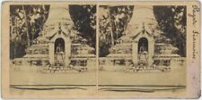 Stereo circa 1865. Siamese Pagoda. Siam. Thailand. Asia. Asia. picture