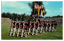 Postcard First Maryland Regiment Official Headquarters Fort Frederick MD Chrome picture