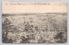 View Delaware Water Gap from Pocono Inn ,Pocono Manor Pennsylvania 1908 Postcard picture