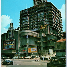 c1960s Singapore, Singapore Downtown PC Cathay Building Roadside Cars Topay A230 picture