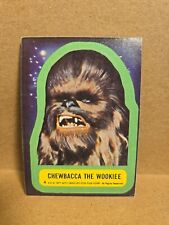 Vintage 1977 Topps Star Wars Sticker #4 Chewbacca The Wookiee EXCELLENT  picture