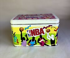 VTG 1992 Nestle Crunch Rare Collectible NBA Tin 6”Wx3”H picture