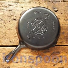 Vintage GRISWOLD Cast Iron SKILLET Frying Pan # 6 LARGE BLOCK LOGO - Ironspoon picture
