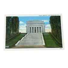 Postcard Lincoln Memorial Near Hodgenville Kentucky c1939 Vintage B444 picture