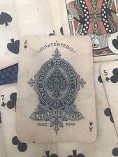 Antique 19th Century 1885 Andrew Dougherty Tally Ho Pre Circle Back Playing Card picture
