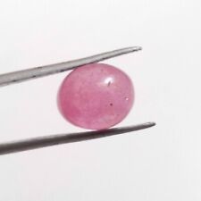 Unique Longido Mines Ruby 7.35 Crt Cabochon Oval Shape Ring Size Loose Gemstone picture