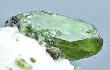 129 Grams Well Terminated Top Green Diopside Crystals On Matrix From Afghanistan picture