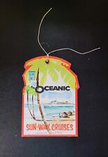Home Lines S.S. Oceanic Baggage Tag (1960s) picture