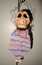 Scott Smith Rucus Studio Halloween Skeleton Ornament Original Signed 2001 RARE picture
