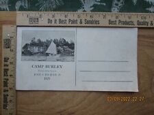 camp burley east hampstead new hampshire brochure 1925 picture