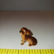 ⭐️ Hagen Renaker Dachshund Puppy Dog Figurine Vintage Retired Miniature picture